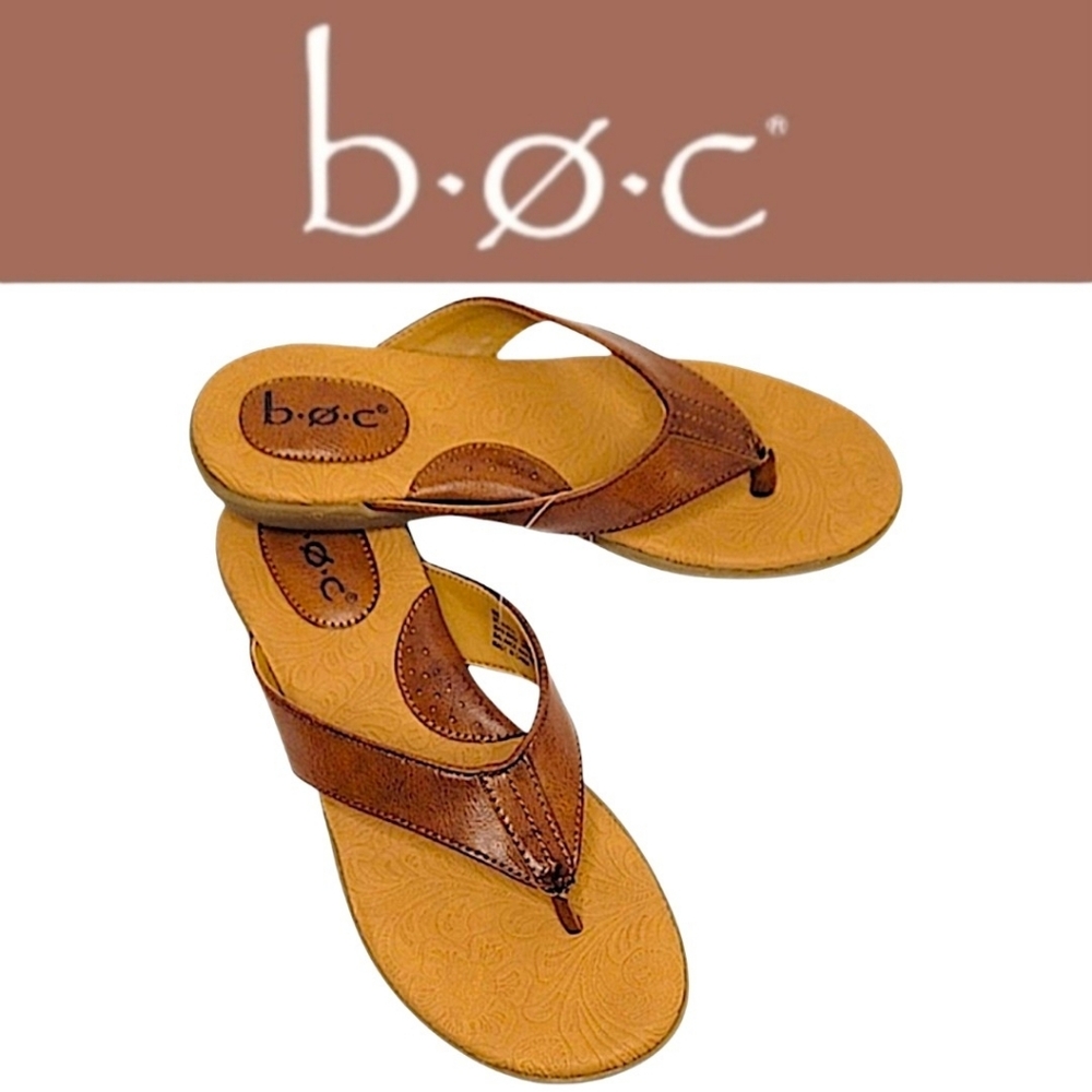 b.ø.c. Brown Women's Sandals Size 8M - Picture 8 of 8